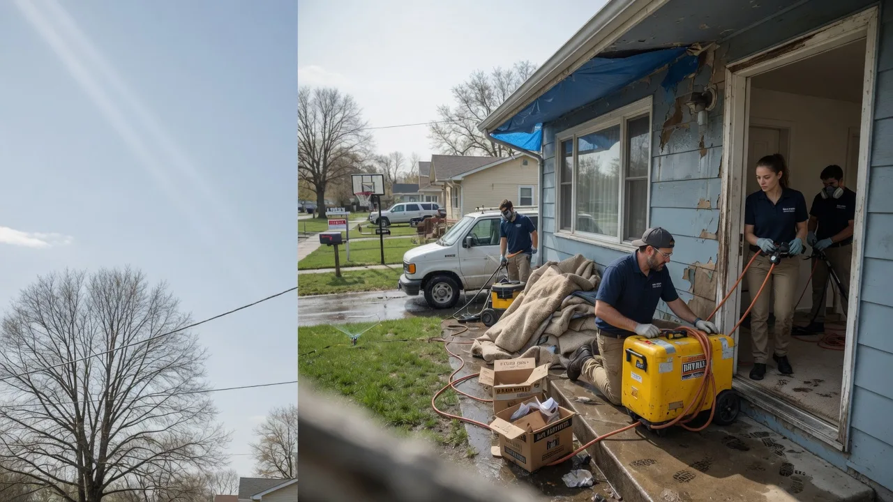 Basement Flood Cleanup in Fairview, WV near me